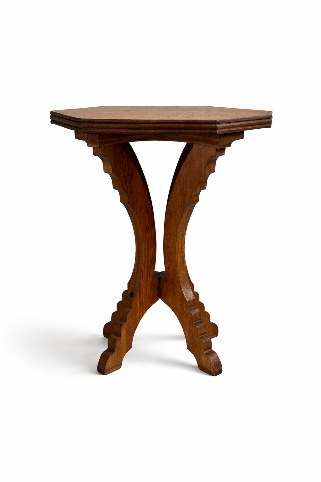 Table de chevet octogonale