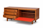 Enfilade scandinave en Acajou