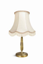 Lampe de table - Franges et laiton